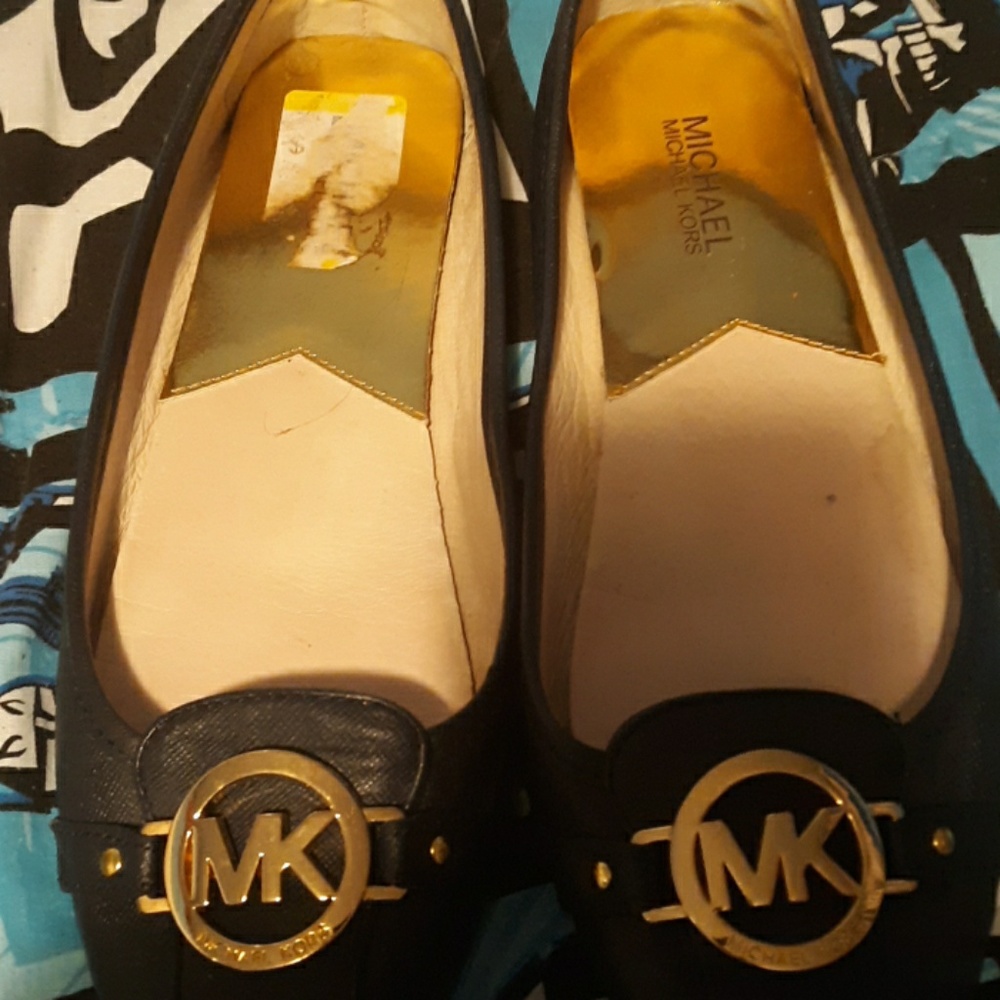 Michael kors Navy Blue flat shoes